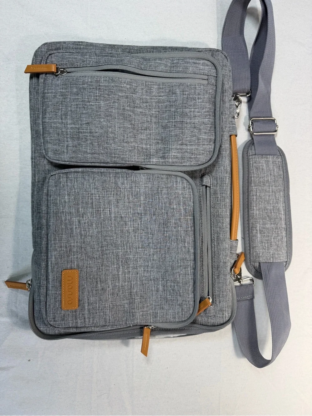 Lot of 3. Two laptop sleeves and one travel shoulder bag. Mosiso and Moko.
